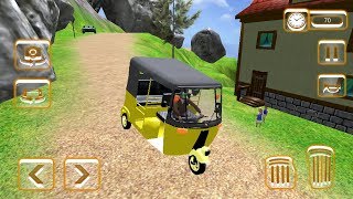 Off Road Tuk Tuk Auto Rickshaw Mountain Village Game || Tuk Tuk Auto Rickshaw Game || Racing Game screenshot 5
