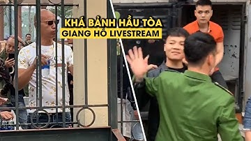 Rộn ràng livestream sống ảo trước phiên tòa xét xử Khá Bảnh
