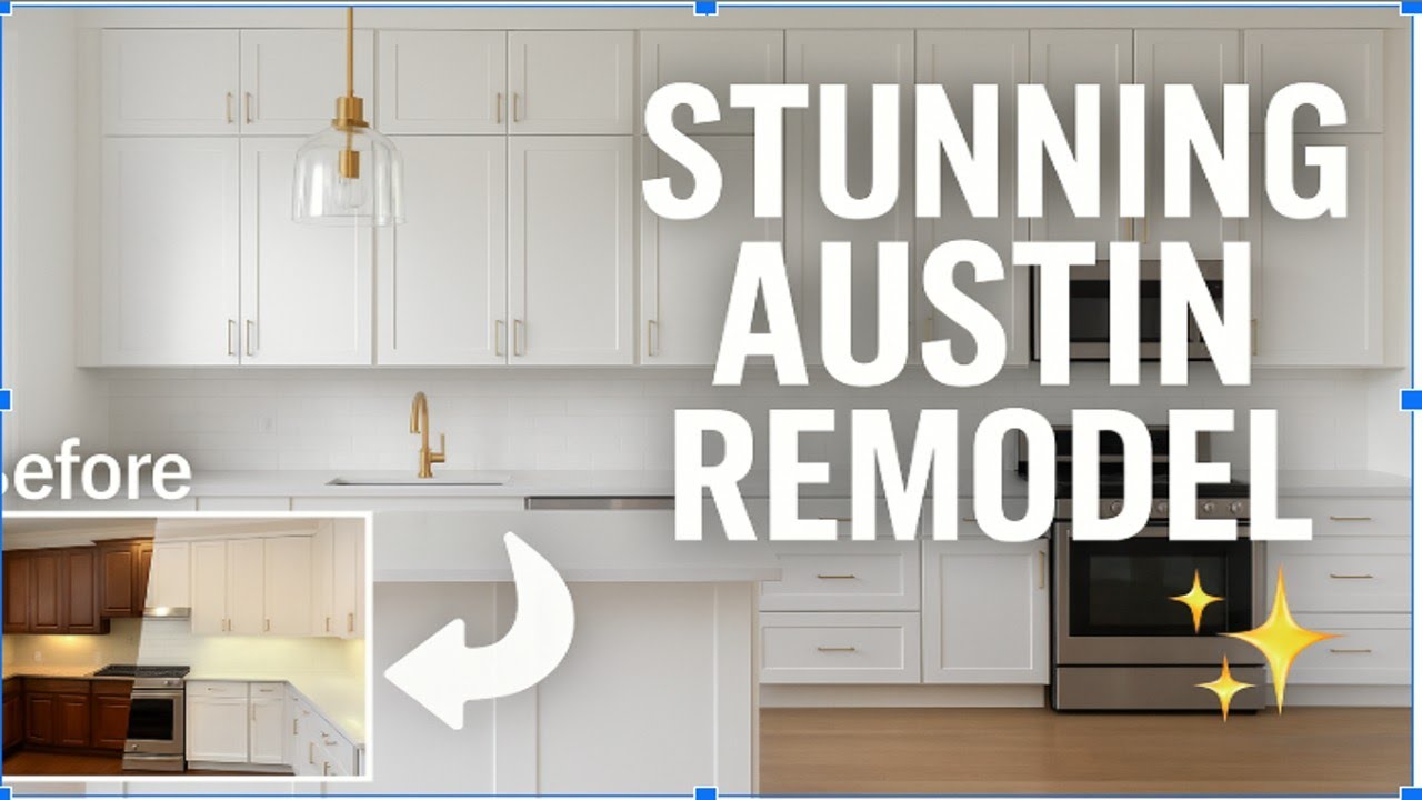 Stunning Austin Kitchen Remodel by Cabinet IQ | Bellmont Shaker Cabinets