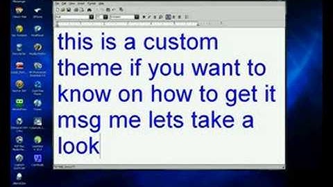 custom windows xp theme