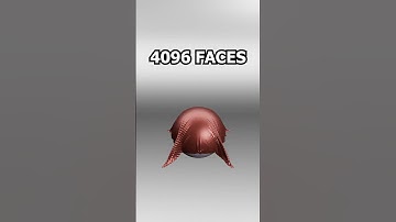 Cloth Simulation 1 to 65536k Faces | 4K #satisfying #3danimation #cloth #simulation #physics