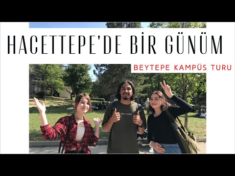 Hacettepe Üniversitesi'nde Bir Günüm | Kampüs Turu, Sosyal Ortam #yks #vlog #dailyvlog