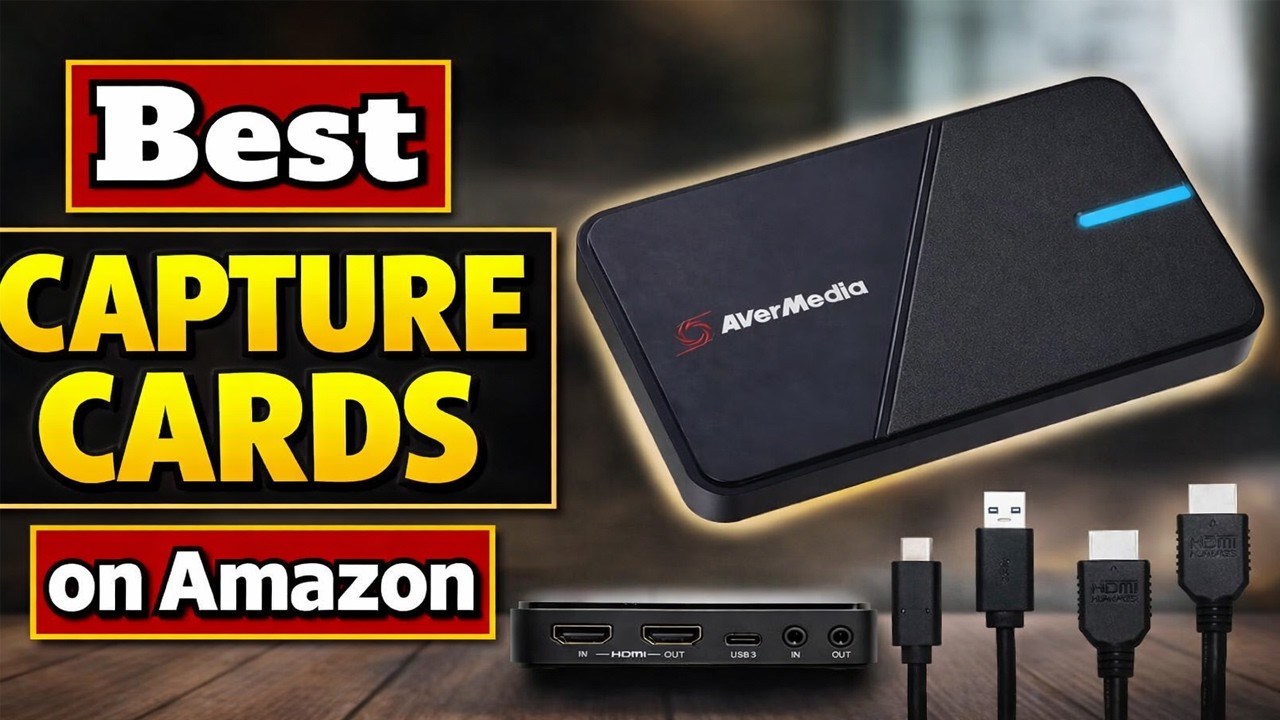 Top 5 Capture Cards on Amazon Right Now - YouTube
