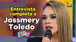 Amor y Fuego - OCT 24 - ENTREVISTA COMPLETA A JOSSMERY TOLEDO | Willax