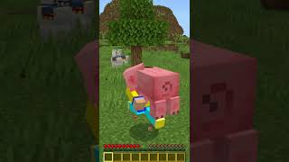 How To PICK up and Carry MOBS &amp; PLAYERS in Minecraft Bedrock and MCPE!  #minecraft