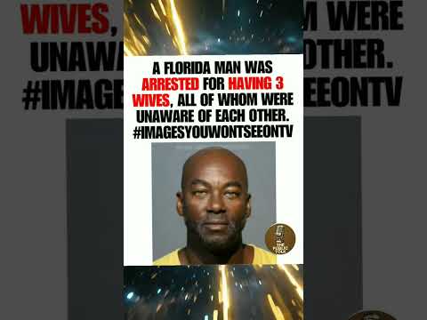 "Florida Man π€― Arrested for Having 3 Secret Wives πππ None Knew About Each Other! π±π₯"
