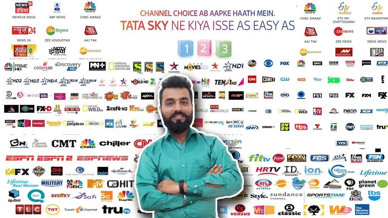 TATA SKY new pack @301 | 3 setps and pack select | How to Make TATA Sky New Channel Pack as per TRAI