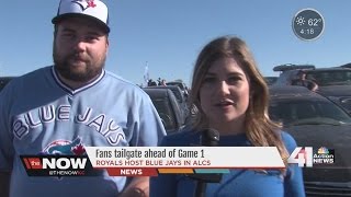 The Now KC: Toronto Blue Jays fans join tailgating at The K