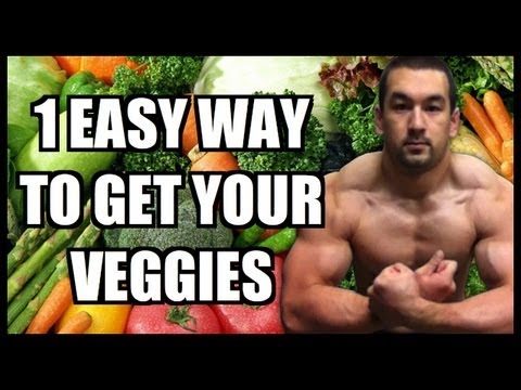 Bodybuilding Vegetable Smoothie: Easy Way To Get Your Veggies!
