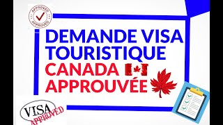 COMMENT FAIRE UNE Demande de visa TOURISTIQUE CANADA-طلب فيزا سياحية كندا