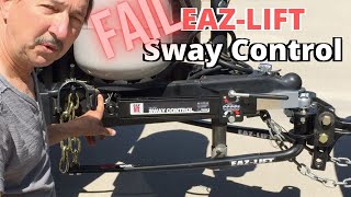 Sway Controller Fail. How To Adjust EAZLIFT Sway Control and Repair Failed Damage.