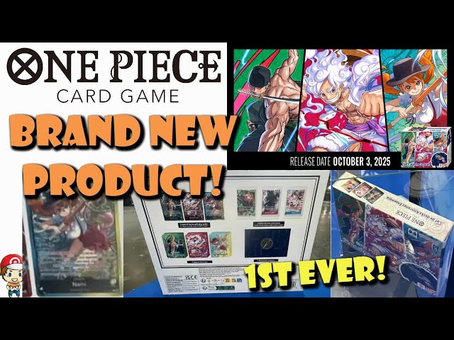 Brand New One Piece TCG Product Revealed! 1st EVER Learn Together