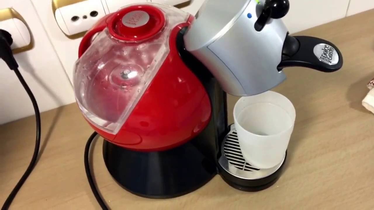 Cómo desatascar cafetera Dolce Gusto - YouTube