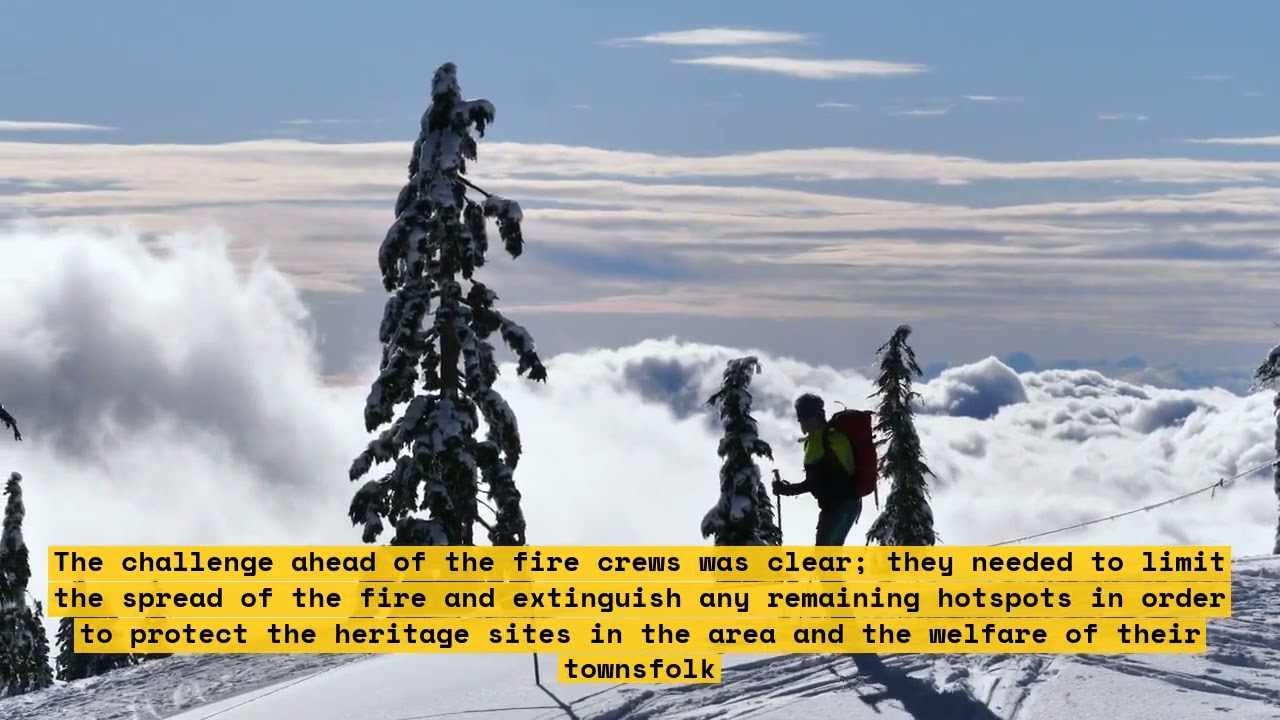 Controlled Burn Keeps Banff Road, Horses Safe