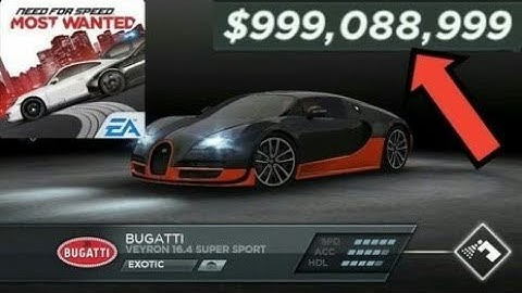 Nfs most wanted money hack mod apk download