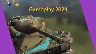 WoT Blitz T69 Gameplay 2024!