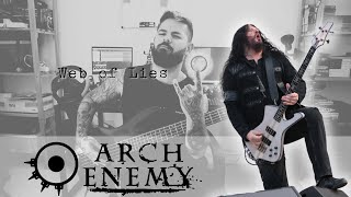 Arch Enemy - Web of Lies | Bass Cover