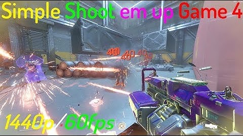 Doom SnapMap - Simple Shoot em up Game 4 - 1440p/60fps