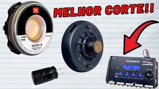 como regular corte ideal corneta d200 jbl