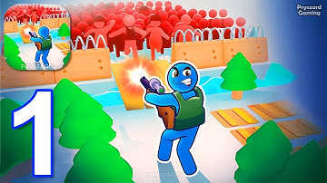 Harvest Havoc: Siege Defense - Gameplay Walkthrough Part 1 Stickman Farm Zombie Defense Game