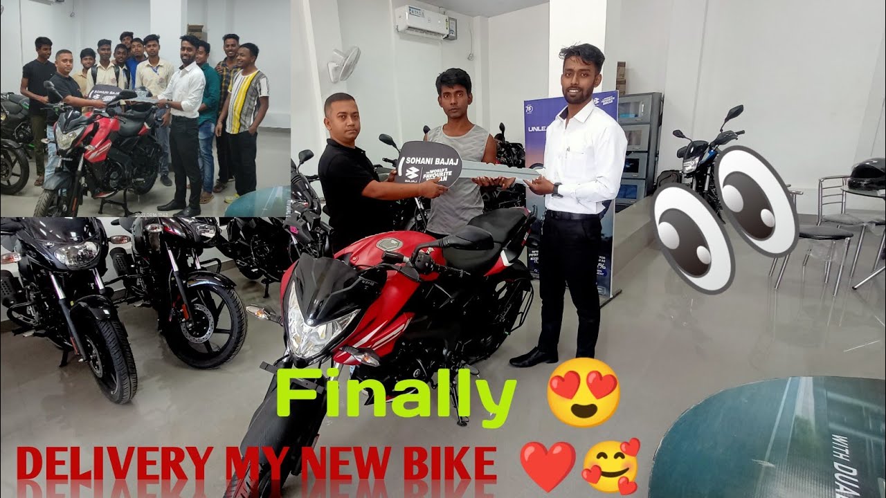 Taking delivery my new bike 😍| My new dream bike | Delivery |NS125 
