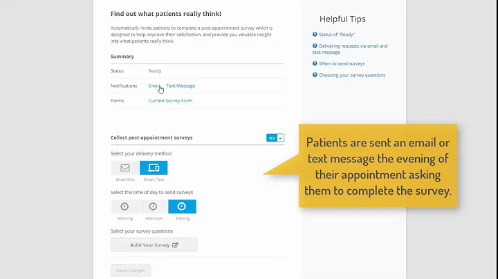 Patient Experience Surveys