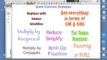 5 2 Notes Verify Trig Identities