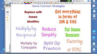 5 2 Notes Verify Trig Identities