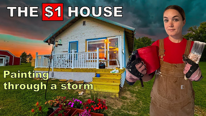 My $1 House: Painting Exterior With A Twist