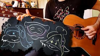 Deep Cut - Anarchy Rainbow (Splatoon 3) | Fingerstyle Guitar Cover @fretzl