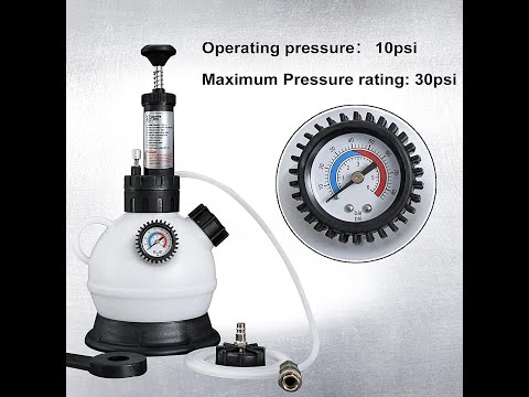 How To Use Hand Pump Brake Bleeder