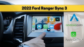 Sync3 in the 2020-2023 Ford Ranger | Connecting a phone, setting up CarPlay Android Auto and more!