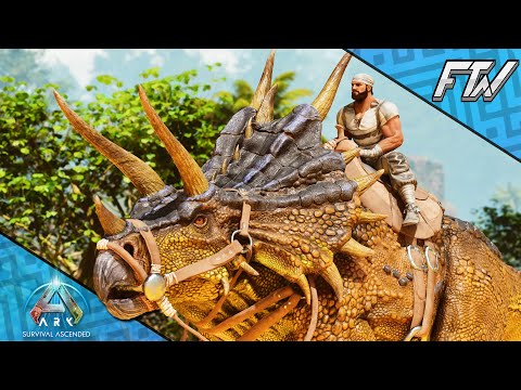 I Tamed A New Powerful Best Friend!! - Ark Survival Ascended