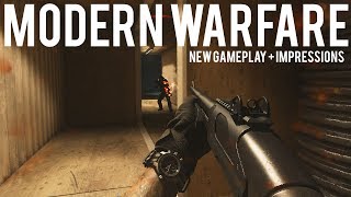Modern Warfare NEW Gameplay + Hands on Impressions Modern Warfare NEW Gameplay + Hands on Impressions