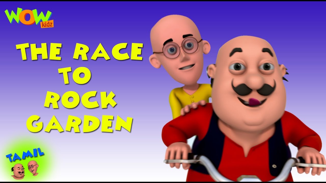 Race to Rock Garden   Motu Patlu in Tamil   3D    As seen on Nickelodeon