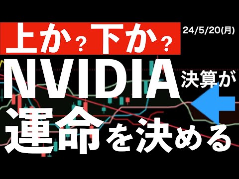 【上か？下か？】エヌビディアの決算は株式市場の運命を決める？