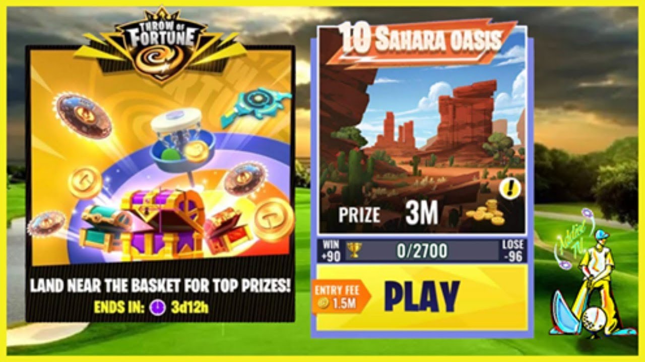 DISC GOLF RIVALS FORTUNE THROW (12) SHOTS..STAGE 9 10 PLAY YouTube