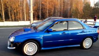 Saab 9-5 by JET vs. Subaru Impreza WRX STI