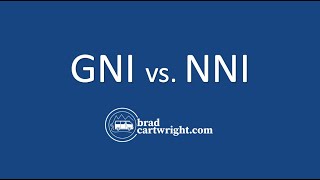 Difference Between GNI and NNI  |  Gross National Income and Net National Income | IB Macroeconomics