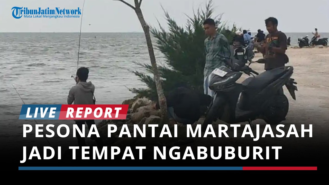 Ramai Saat Ramadan, Wisata Pesona  Pantai Martajasah Bangkalan Jadi Tempat Favorit Ngabuburit