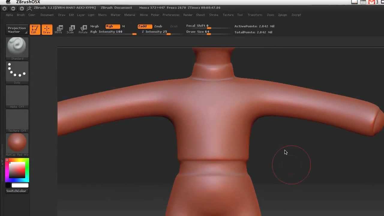 export c4d extrusion to zbrush