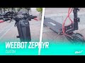 Weebot zephyr  la trottinette electrque a custom 