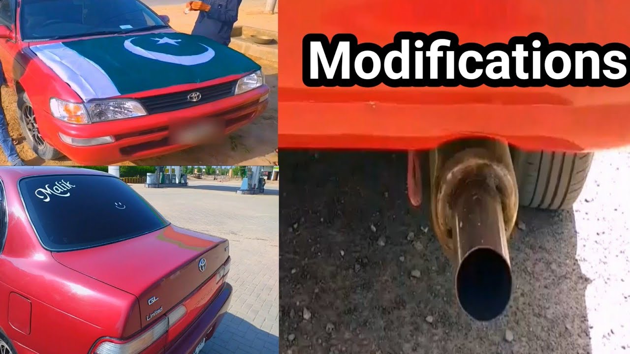 14 August 2021 CAR MODIFICATION AND SHOPPING | Toyota Indus AE100 ...