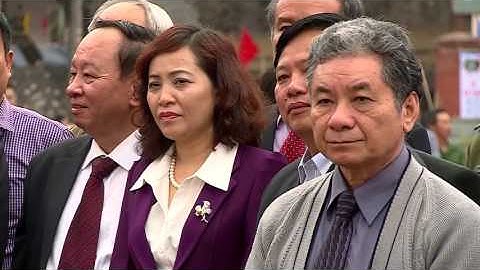 Chủ tịch nước Trương Tấn Sang trồng cây lưu niệm tại khu đất xây dựng Nhà thờ họ Trương Việt Nam