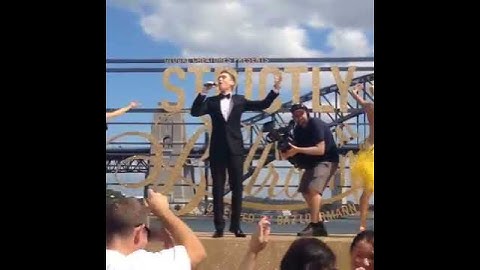 Harrison Craig at Strictly Sydney: 