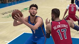 Thunder vs Pelicans | NBA Playoffs 2024 Game 2 Full Game Highlights (NBA 2K24 Sim)