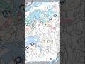 もちもち‼️雪ミク2027最終候補ちゃんズ❄ #雪ミク #イラストメイキング #霧崎ちゃん #shorts