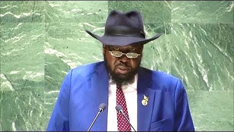 Watch Speech President Kiir Delivered at United Nations General Assembly (UNGA) Debate