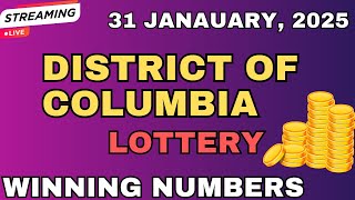 District of Columbia Midday Lottery Results For - 31 Jan, 2025 - DC-2 - DC-3 - DC-4 - DC-5