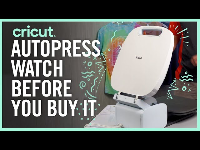 Autopress Cricut : La presse à chaud élégante et puissante - TransferID